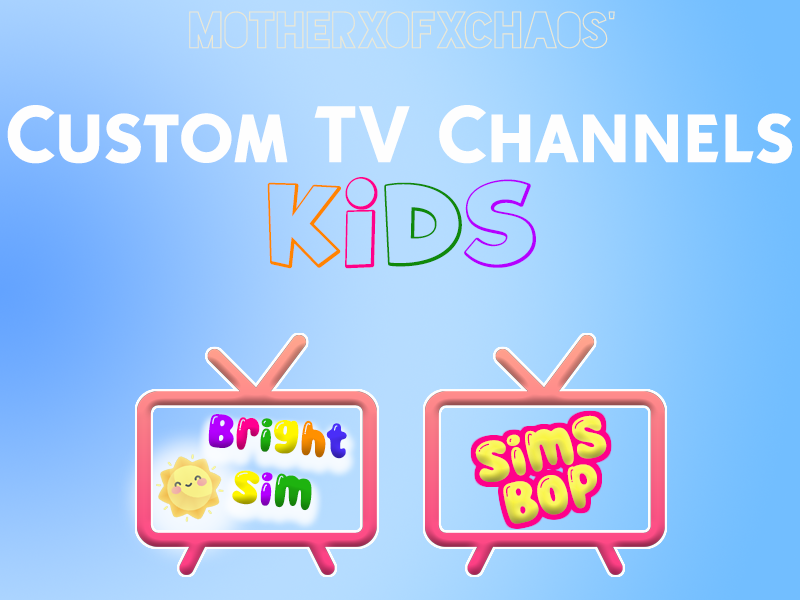 Custom TV Channels for Toddlers and Children